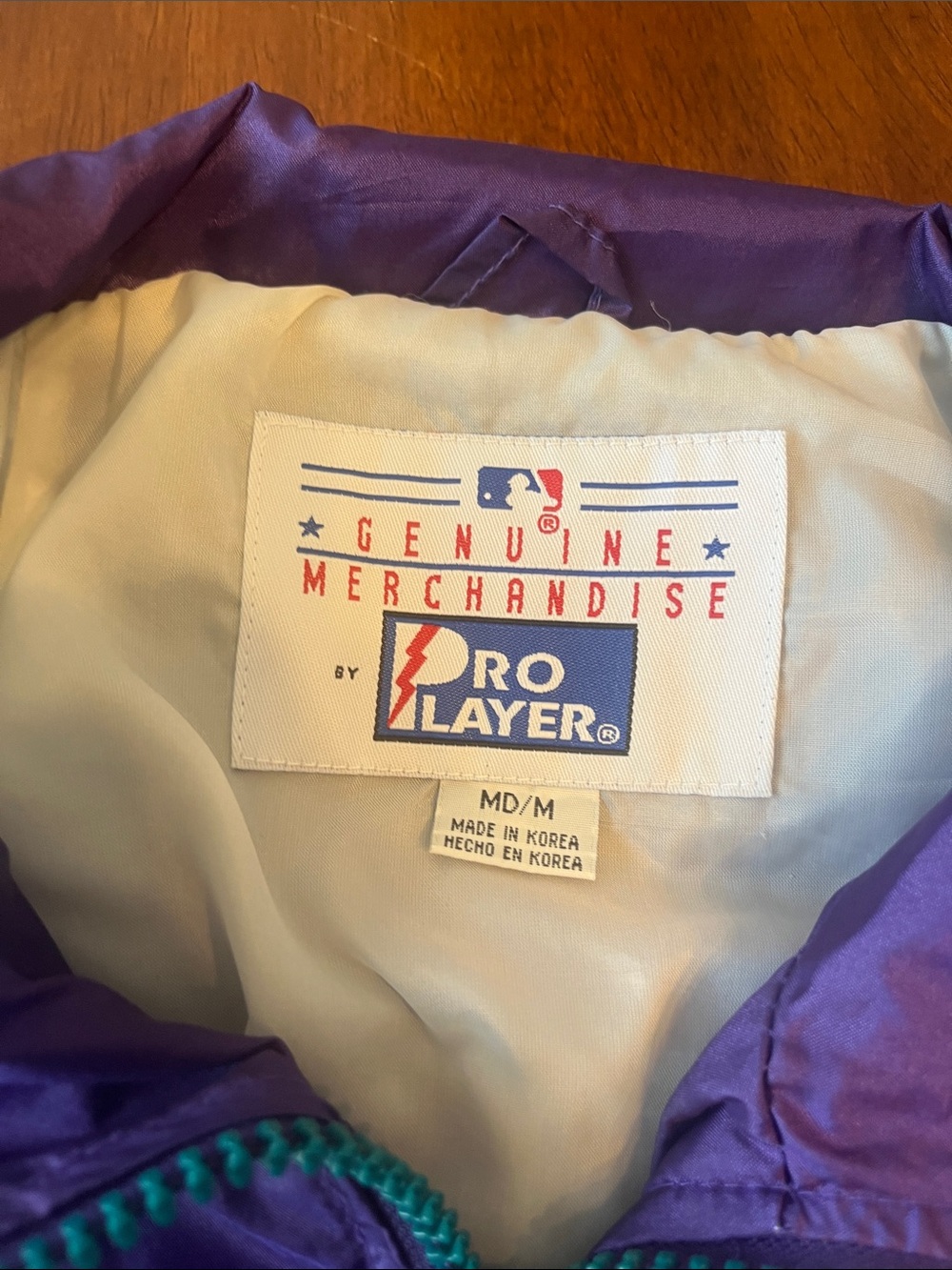 Vintage Arizona diamondbacks jacket windbreaker purple mlb baseball - Picture 2 of 7